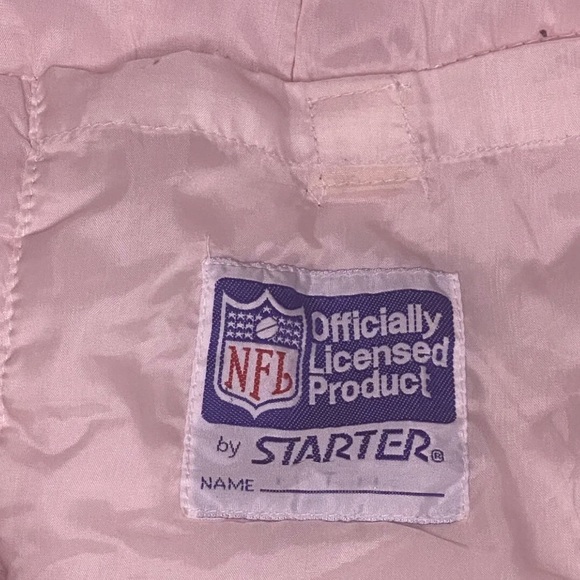 San Francisco 49ERS Starter Parka with hood LARGE Authentic Vintage 90’s - Picture 6 of 7